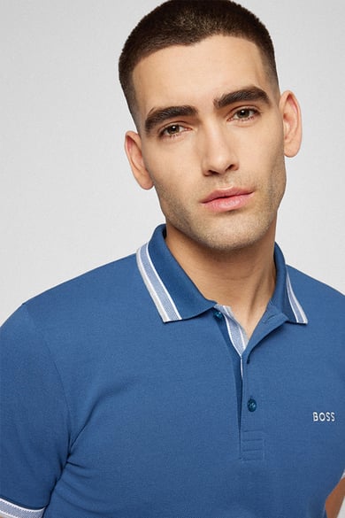 ΜΠΛΟΥΖΑ POLO BOSS - 413 ΜΠΛΕ